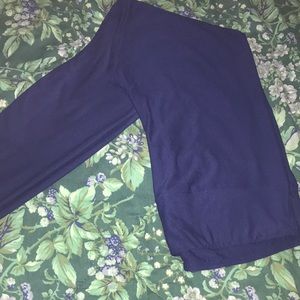 NWOT RARE!  Blue Solid TC LuLaRoe Leggings